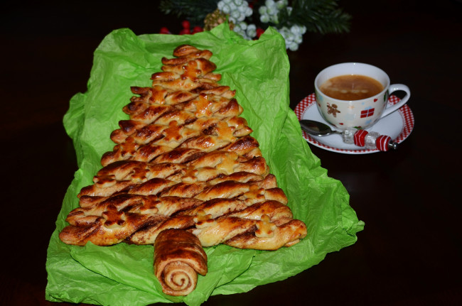 Обои картинки фото еда, пироги, пирог, кофе