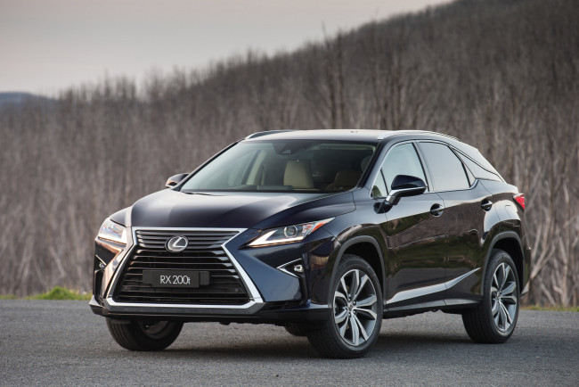 Обои картинки фото автомобили, lexus, rx, 200t, 2015г, au-spec, темный