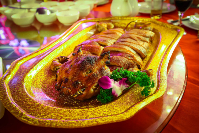 Обои картинки фото еда, мясные блюда, жаренный, поросенок