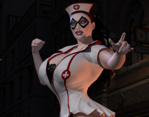 Картинка 3д+графика люди+ people фон взгляд девушка