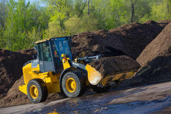обоя техника, фронтальные погрузчики, john, deere