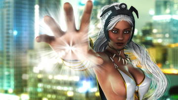 Картинка 3д+графика фантазия+ fantasy девушка взгляд фон