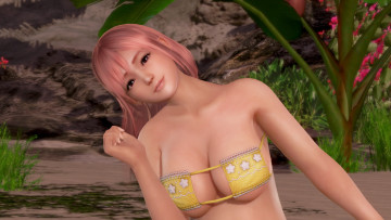 обоя 3д графика, люди , people, взгляд, девушка, фон