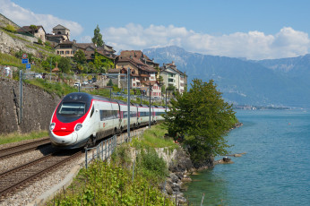 Картинка техника поезда локомотив состав