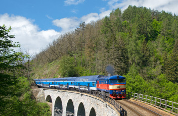 Картинка техника поезда локомотив состав