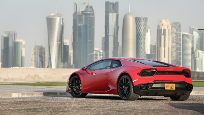 Обои картинки фото lamborghini huracan lp-580-2 2017, автомобили, lamborghini, 2017, lp-580-2, huracan, красный