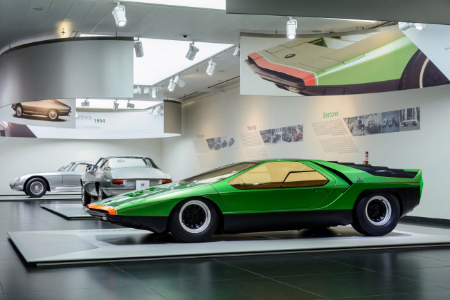 Обои картинки фото alfa romeo carabo 1968, автомобили, выставки и уличные фото, 1968, carabo, alfa, romeo