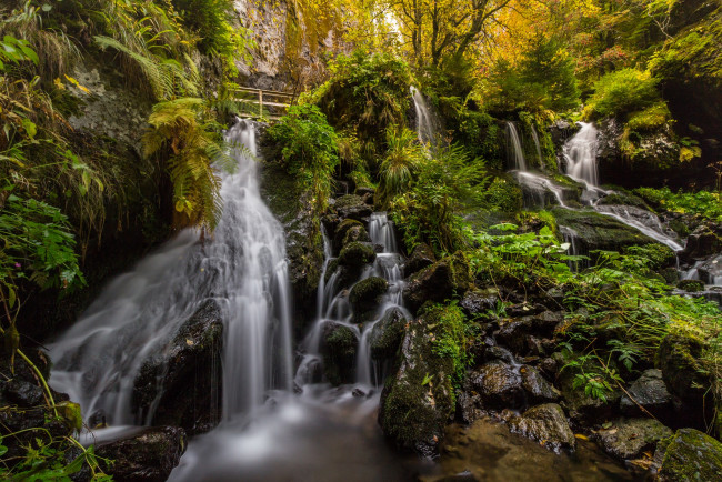 Обои картинки фото природа, водопады, простор