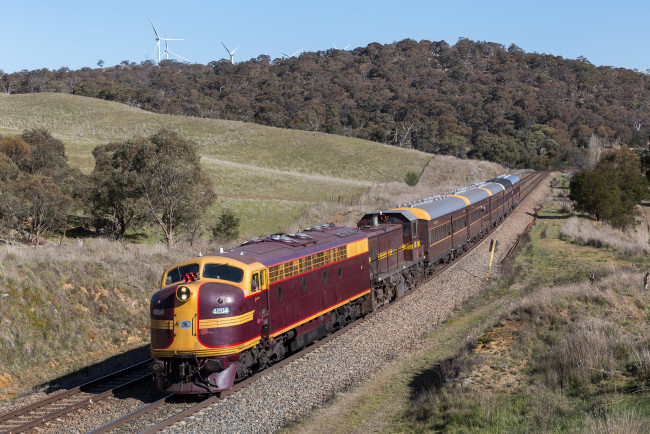 Обои картинки фото техника, поезда, локомотив, состав