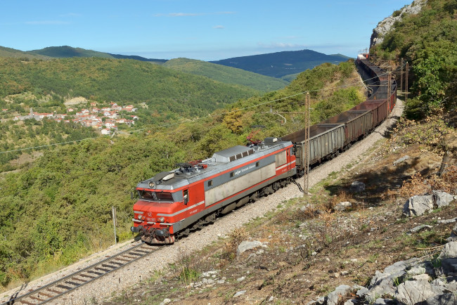 Обои картинки фото техника, поезда, локомотив, состав