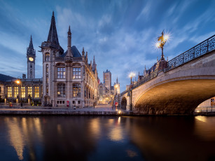 Картинка ghent города гент+ бельгия простор