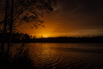 Картинка природа восходы закаты простор