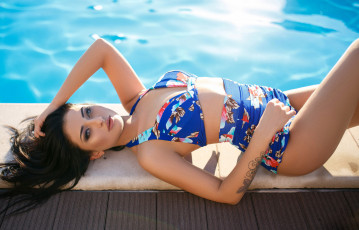 Картинка девушка девушки -unsort+ брюнетки темноволосые модель