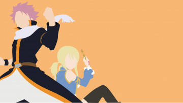 Картинка аниме fairy+tail фон взгляд девушка