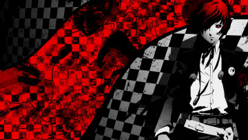 Картинка аниме persona парень