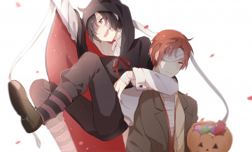 Картинка аниме bungou+stray+dogs бродячие псы литературные гении