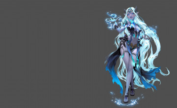 Картинка аниме ангелы +демоны lineage red knights illustration art work mam ba арт фэнтези