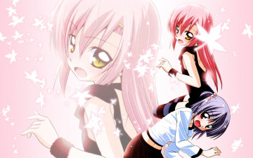 Картинка аниме unknown +другое+ листья девочки