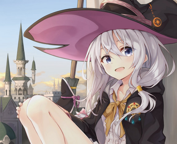 Обои картинки фото аниме, majo no tabitabi, majo, no, tabitabi