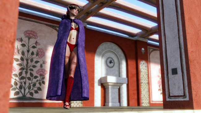 Обои картинки фото 3д графика, эльфы , elves, взгляд, фон, эльфийка