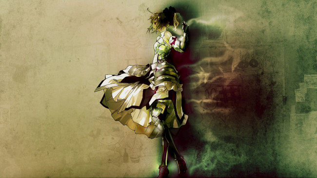 Обои картинки фото аниме, fate, stay night,  grand order,  apocrypha, сейбер