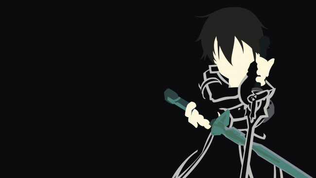 Обои картинки фото аниме, sword art online, sword, art, online