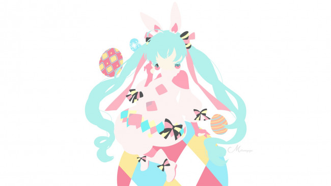 Обои картинки фото аниме, vocaloid