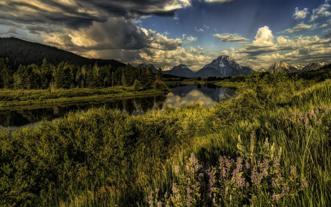 Обои картинки фото природа, реки, озера, простор