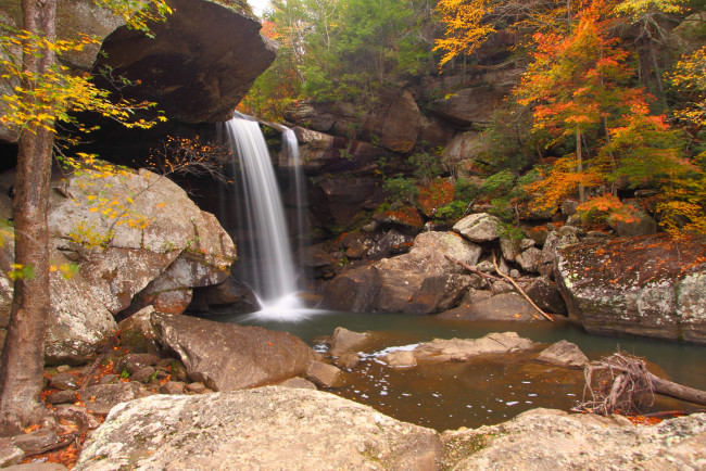 Обои картинки фото природа, водопады, простор