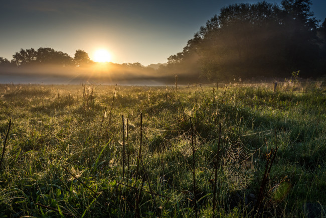 Обои картинки фото природа, восходы, закаты, простор