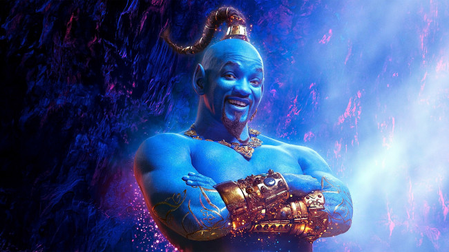 Обои картинки фото кино фильмы, aladdin, will, smith