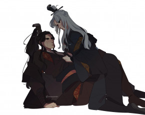 Картинка аниме tian+guan+ci+fu благословение небожителей tian guan ci fu мосян тунсю