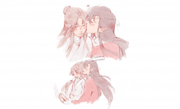 Картинка аниме tian+guan+ci+fu благословение небожителей tian guan ci fu мосян тунсю