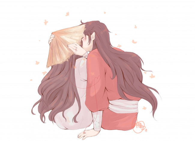 Обои картинки фото аниме, tian guan ci fu, благословение, небожителей, tian, guan, ci, fu, мосян, тунсю