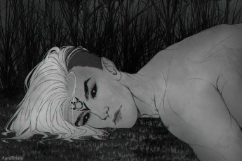 Картинка фэнтези существа мужчина лицо