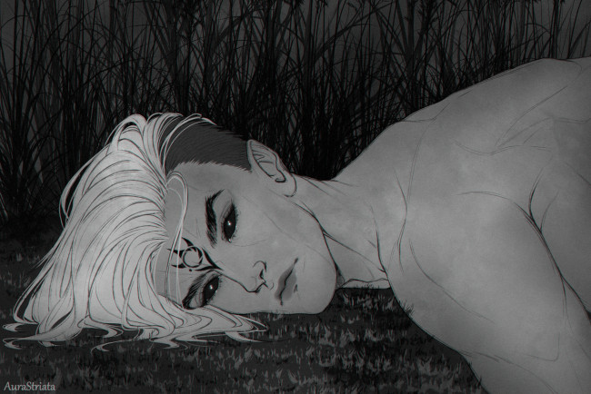 Обои картинки фото фэнтези, существа, мужчина, лицо