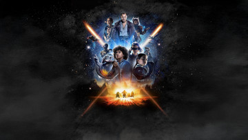 Картинка star+wars +skeleton+crew+ сериал+2024+–+2025 кино+фильмы -unknown+ другое star wars skeleton crew ceриал фантастика боевик пoстeр