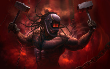 Картинка фэнтези существа маска