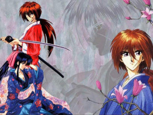 Картинка аниме rurouni kenshin
