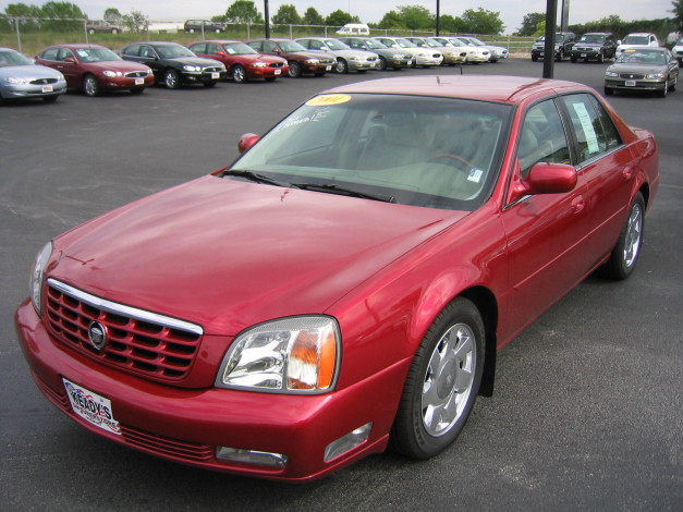 Обои картинки фото cadillac, deville, автомобили