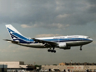 Картинка airbus a310 авиация пассажирские самолёты
