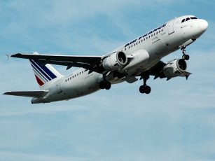 Картинка airbus a320 авиация пассажирские самолёты