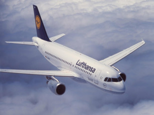 Картинка airbus a320 авиация пассажирские самолёты