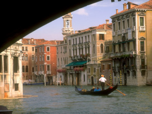 Картинка canals of venice italy города
