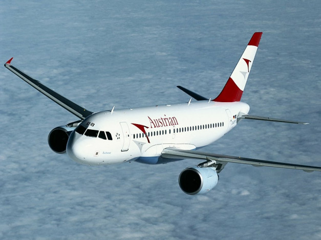 Обои картинки фото airbus, a320, авиация, пассажирские, самолёты