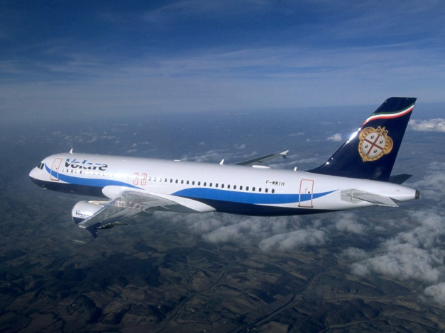 Обои картинки фото airbus, a320, авиация, пассажирские, самолёты