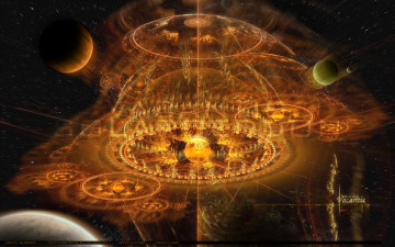 Картинка 3д графика abstract абстракции