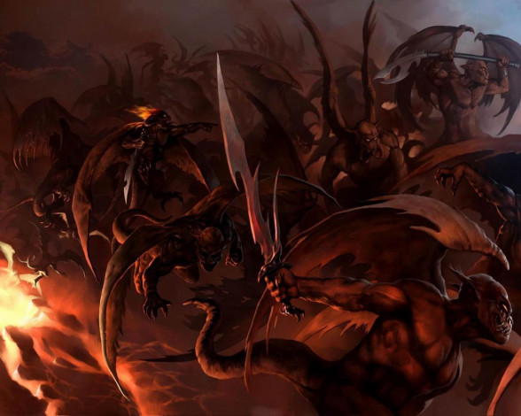 Обои картинки фото фэнтези, демоны