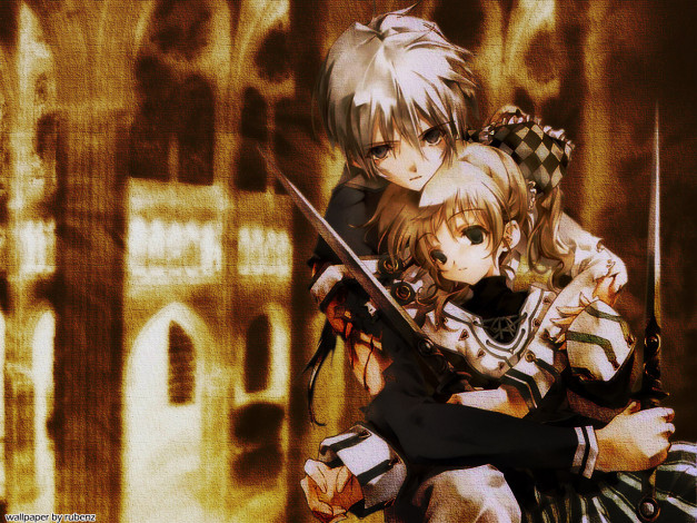 Обои картинки фото аниме, sumi, keiichi