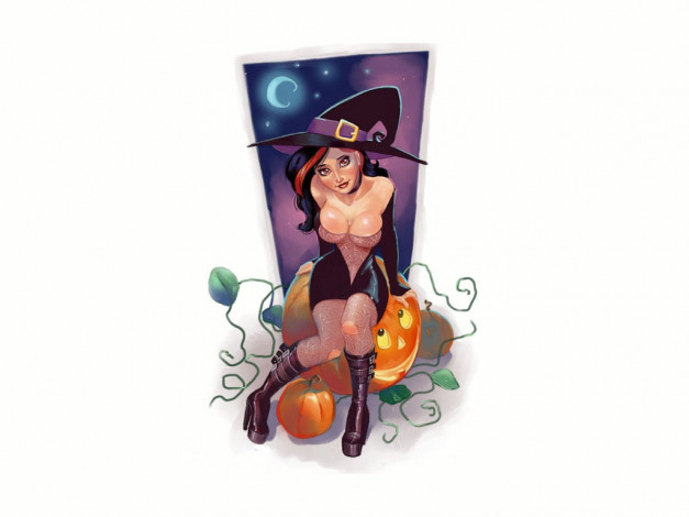 Обои картинки фото рисованные, люди